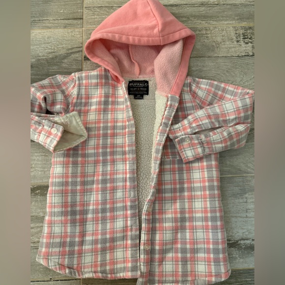 Buffalo David Bitton Buffalo pink toddler lined jacket. Never worn.  SZ 3T - Picture 1 of 2